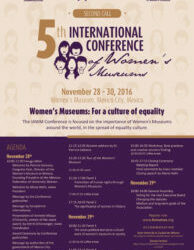 Fifth International Conference of Women’s Museums in Mexico City in November 2016