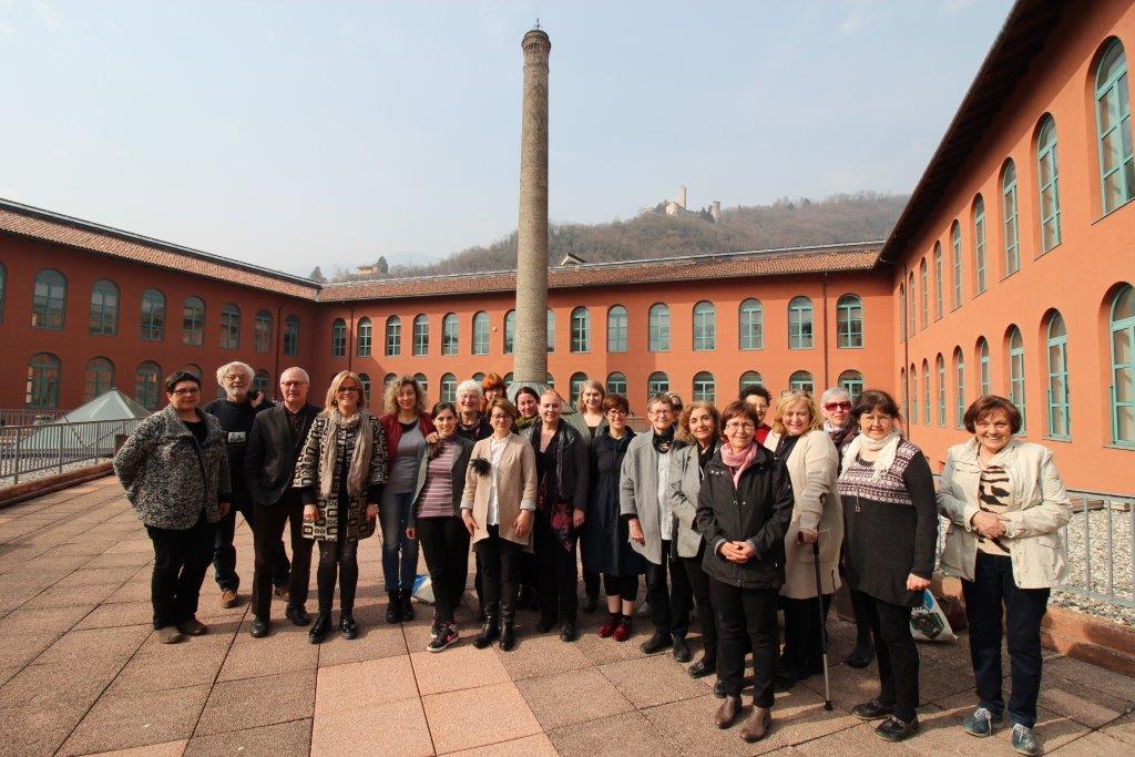 Participants at the Borgo conference