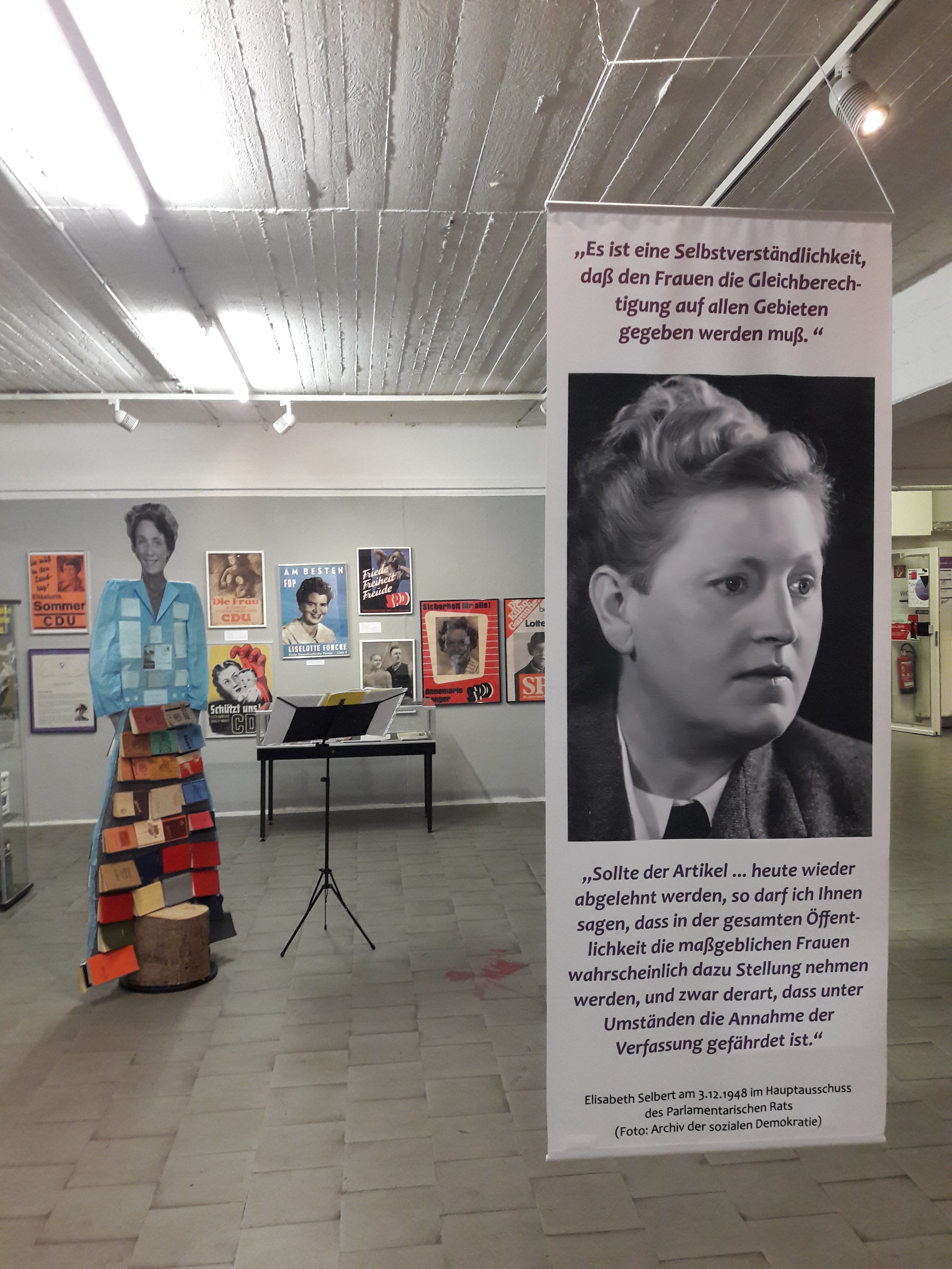 Exhibition at the Women’s Museum Bonn: Women’s rights in the first and second women’s movement