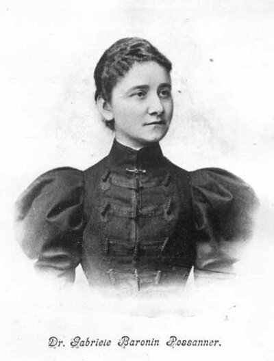 Portrait of Dr. Gabrielle Baronin Possanner